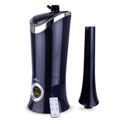 Air Innovations 1.7 Gallons Cool Mist Ultrasonic Tower Humidifier with Adjustable Humidistat for 400 Cubic Feet