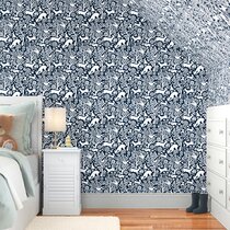 Grey Leopard Wallpaper - Peel and Stick - The Wallberry