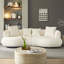 Canapé modulaire incurvé 102,36 po Mid-Century-1684534251
