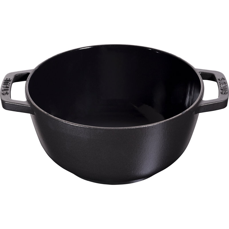 STAUB Cast Iron Fondue Set 1.7 L, 16cm, Black