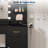 LED Lighted Vanity Desk with Mirror, 11 Bulbs & Power Outlet, 3 Drawers & Storage Shelves, Upholstered Stool Included, White-166191210