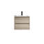 Meuble-lavabo simple mural 24 po Delly-1122763173