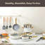 11 - Piece Non-Stick Ceramic Cookware Set