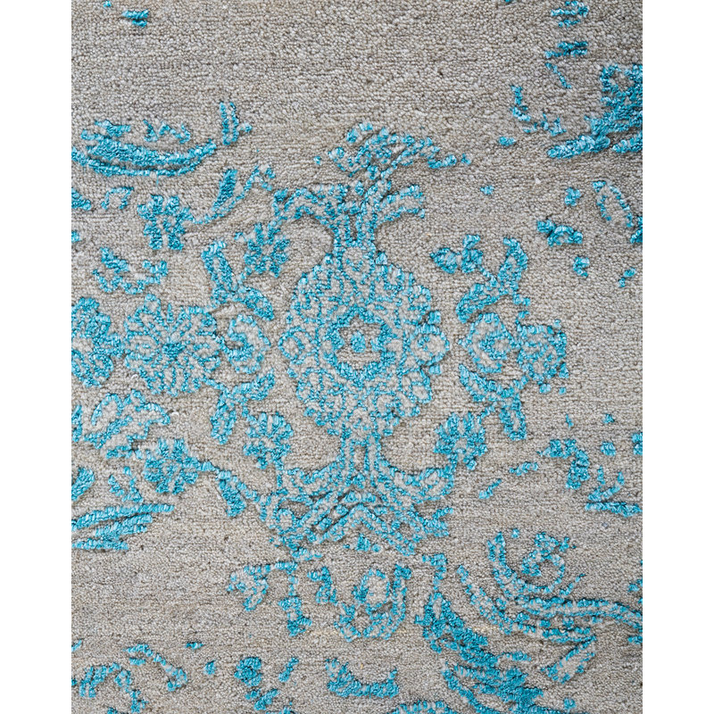 Overdyed One-of-a-Kind 7' 10" X 10' 1" Hand Knotted Area Rug