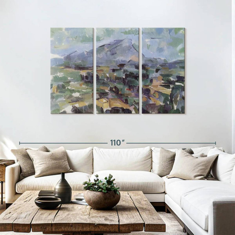Avery Mont Sainte-Victoire 1904-06, 48" H x 74" W
