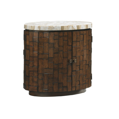 Island Fusion Banyan Oval Accent Table