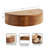 Lought Solid Wood End Table-1900625305