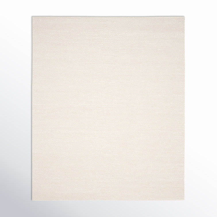 Elle Handmade Wool Ivory Rug