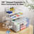 Medicine Storage Box For Home Travel 3-Layer Foldable With Safety Lock