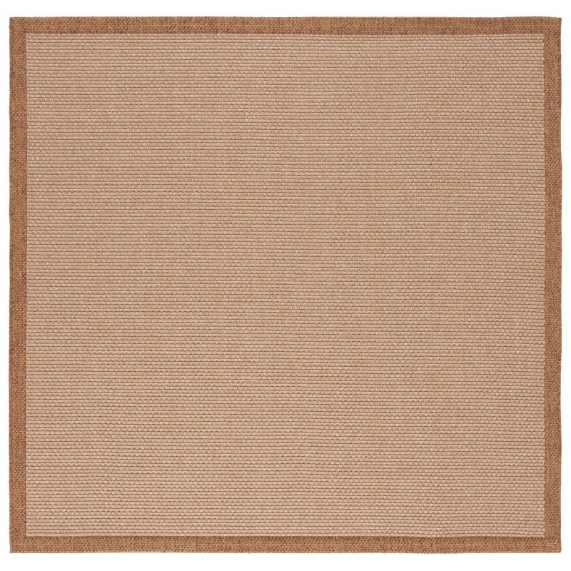 Tapis d'intérieur / extérieur en sisal Scheider, Carré 6 pi 7 po