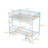 Full Over Twin Bunk Bed With Study Desk And Charging Ports-603390577