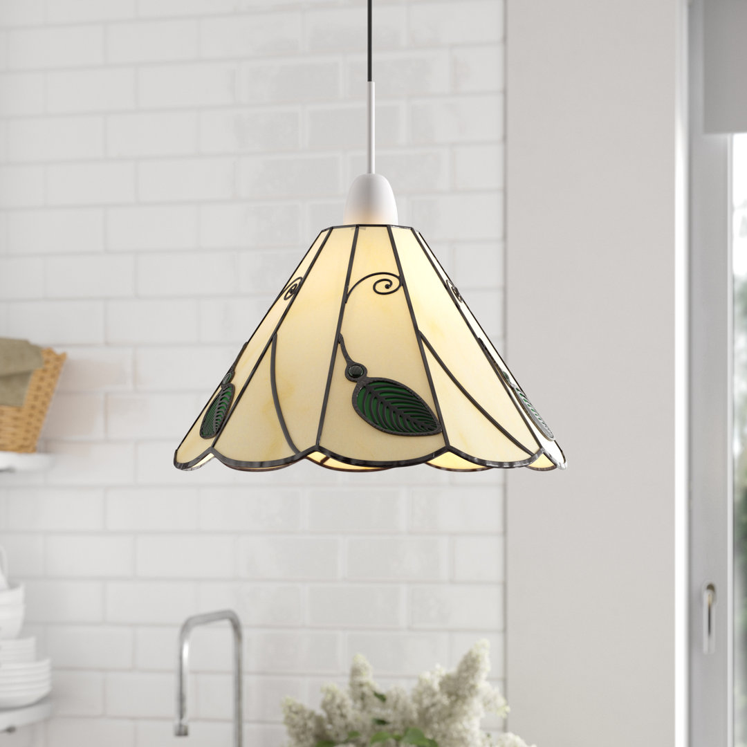 Stony Creek 15cm H Glass Bell Pendant Shade ( Screw On )