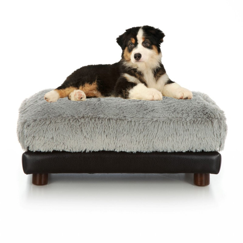 Canapé pour chien Soho, Gris, Moyen (26 à 40 lb)