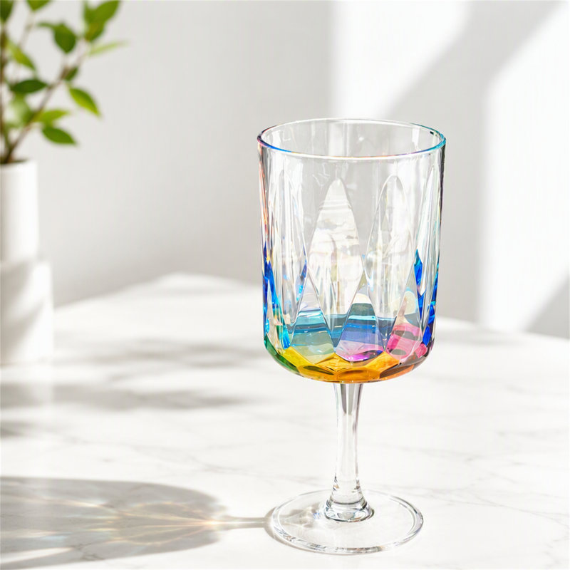 Plastic Wine Glasses Set of 4 (16oz)