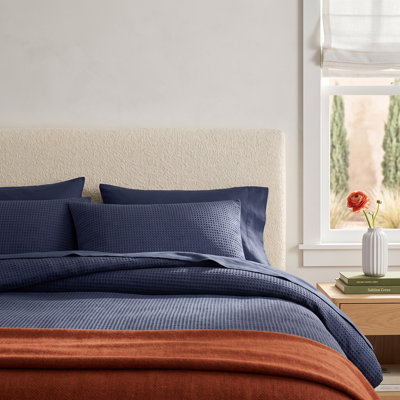 Felix Waffle Cotton Comforter Set