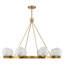 Lustre 8 lumières en laiton Darien-919784210