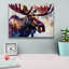 «Moose Head» par Andreas Magnusson, art mural sur toile, 54 po x 40 po-1843807132