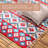 TOWN & COUNTRY EVERYDAY Dahlia Southwestern Stripe Outdoor Rug Red/Multi-97549315