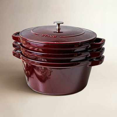 Staub La Cocotte 4-Piece Stackable Set