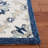 Martha Stewart Hand Tufted Wool/Cotton Floral Rug in Blue/Gray-70935409