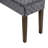 Manoharan Polyester Upholstered Bench