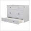 Lit escamotable double avec grands tiroirs et ports USB, finition blanche brossée pour les espaces modernes-416851962-416851941