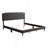 Stylish Black Full Bed With Versatile Design