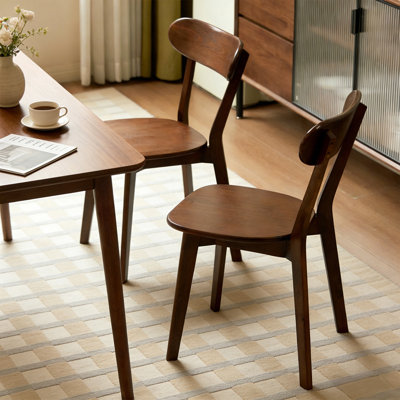 Mid Century Modern Dining Chairs with Upholstered
