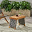 Table d'appoint pliable HUNTSVILLE