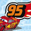 Disney Lets Race Wallpaper Roll Girls Childrens Bedroom Lightning McQueen Racing Car Colourful