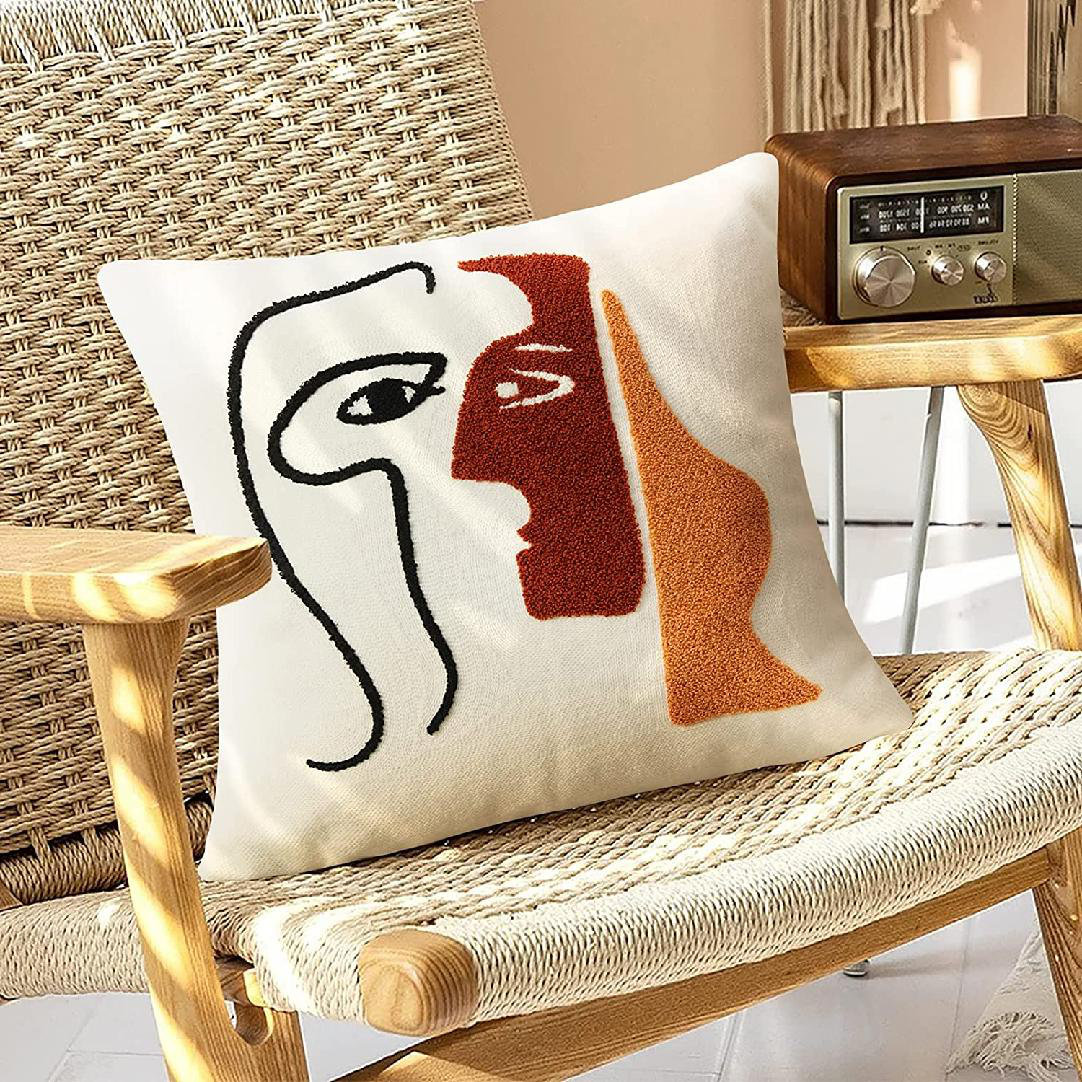 Boho Style Pillow Decoration Throw Pillow Suitable for Bed Sofa Living Room Corrigan Studio