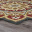 Tapis rouge en laine touffeté à la main Xenia-1227925459
