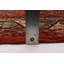 Tapis de couloir rouge en laine 2 pi 7 po x 9 pi 10 po Heldana
