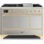 Majestic II 47.83" 5.02 Cu.Ft. Freestanding Dual Fuel with Griddle and Convection Oven-64707751-64707740