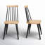 Chaise d'appoint en bois massif Rolde-790480887