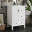 Meuble-lavabo de salle de bain avec lavabo, porte à fermeture en douceur et 3 tiroirs à fermeture en douceur-50539826