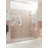 Stellar 96 in. W x 78 in. H Fully Frameless 3 Panel Inline Glass Hinged Shower Enclosure-112685013