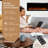 Ultra Thin Aerus Slim Recessed or Wall Mounted Electric Fireplace, Alexa/Wifi Enabled-102323148
