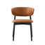 Oleandro Upholstered Chair with Metal Base-660672040-660672087