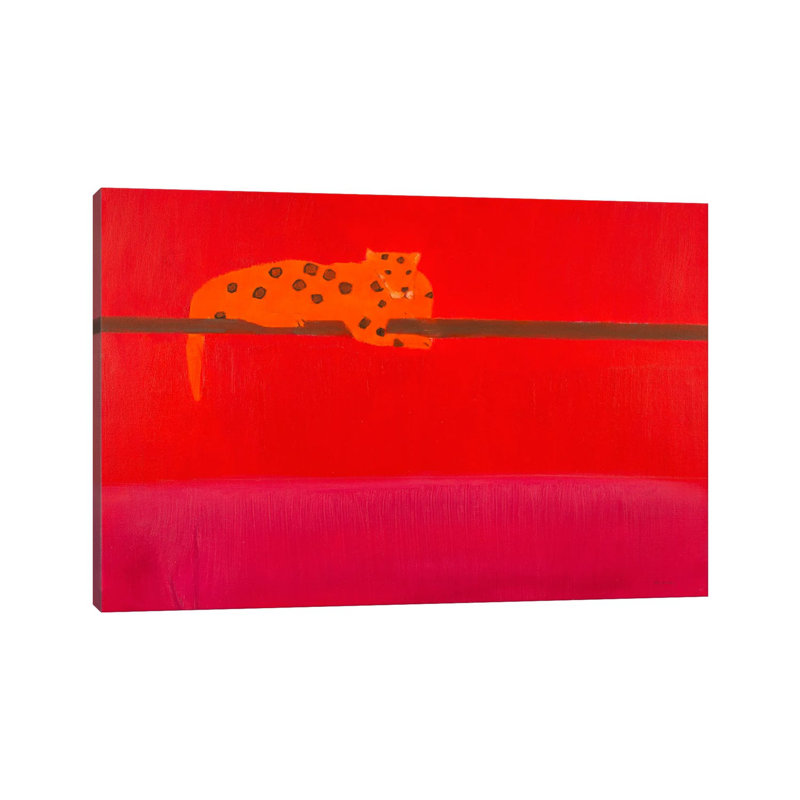 Jaguar by Andrew Squire - Wrapped Canvas Painting, 20.32 cm H x 30.48 cm W