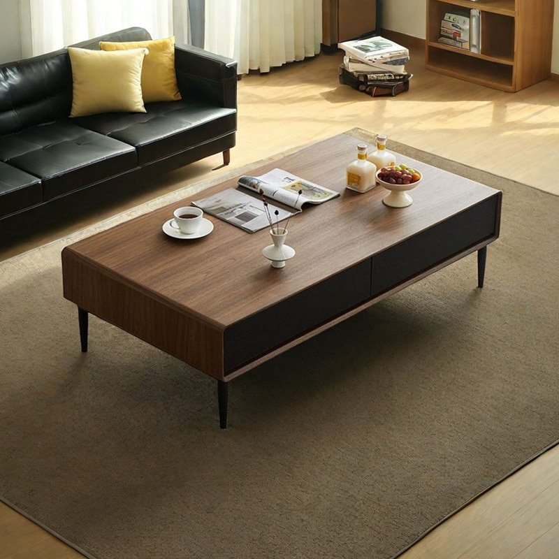 Table basse moderne et simple, H 15,74 po x L 47,24 po x l 23,62 po