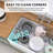 Luxe Fireclay 36 in. White Farmhouse Sink Apron Front Farm Sink Single Bowl Kitchen Sink with Accessory Kit