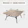 Alyah 8 - Person Metal Patio Dining Set with Square Table