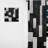 Addora Black And White Cuboids Dream - Shapes Curtain - Velvet Room Darkening - 1 panel-48338458