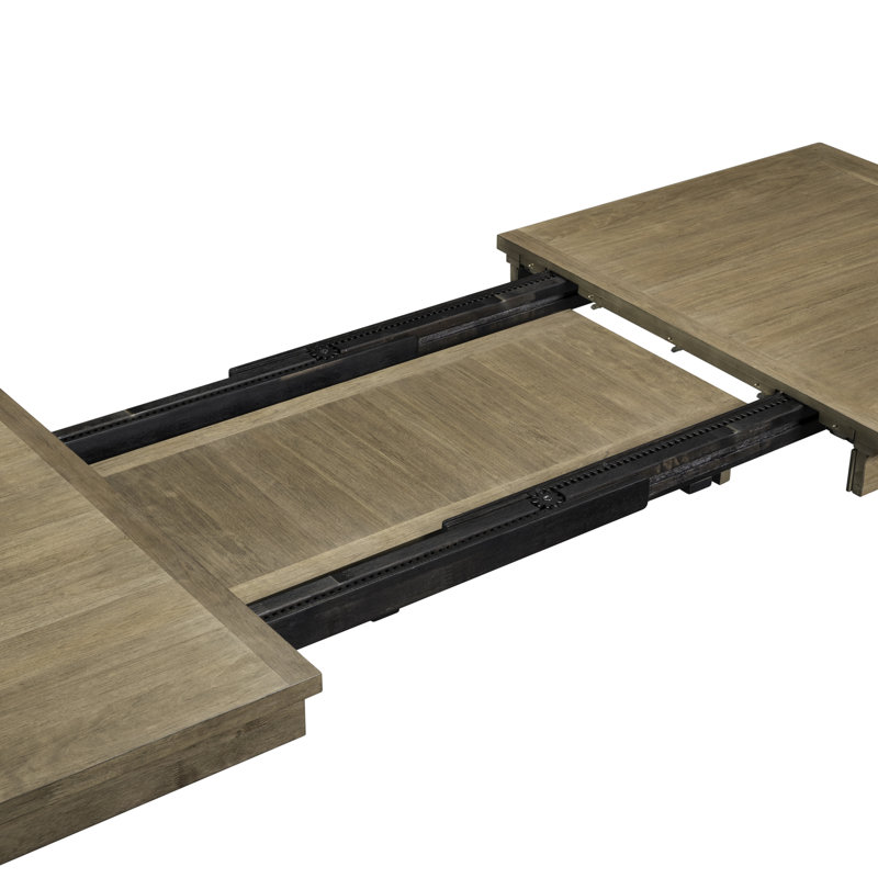 Ensemble de table de salle à manger Kamoura Opt, Chêne, Chêne, 7 pièces : table, 6 chaises