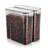 Sorbus Clear Plastic Airtight Coffee Bean Storage Container Set With Easy-access Lids - Keeps Coffee Beans Fresh, BPA-Free 2L/8.4 Cups- 2 Pack