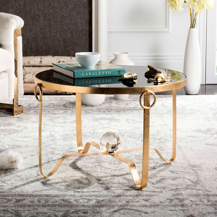 Oxendine Glass Top Coffee Table