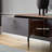 Italian style light luxury solid wood TV stand