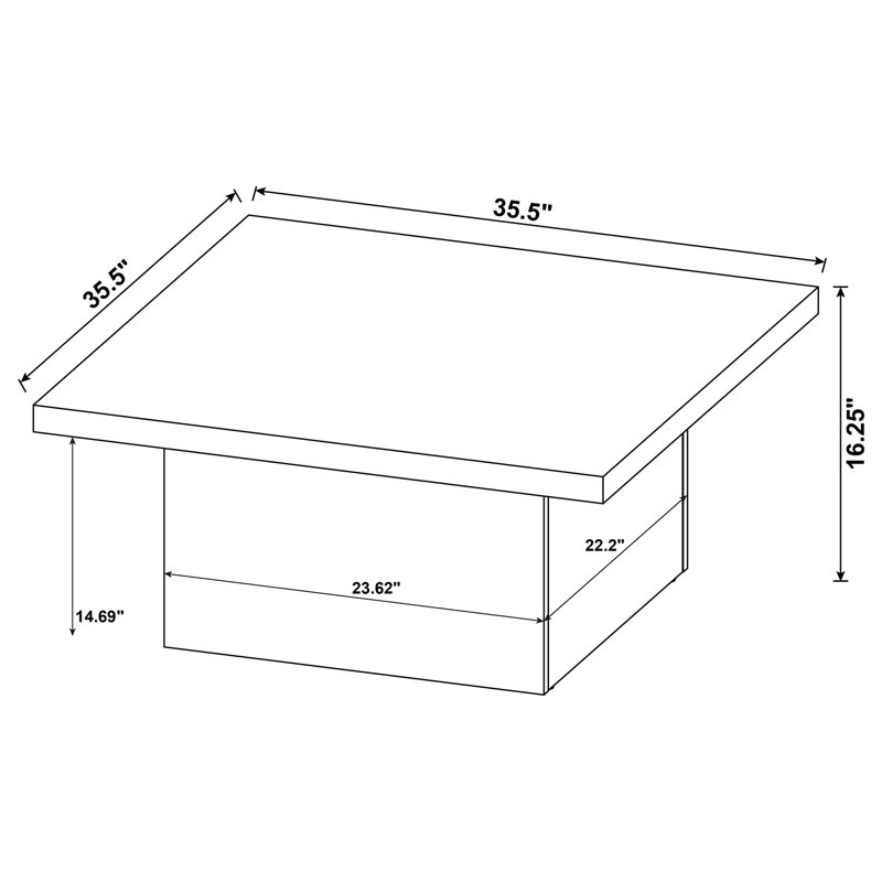 Artevious Coffee Table by Wade Logan® | Wayfair Deals