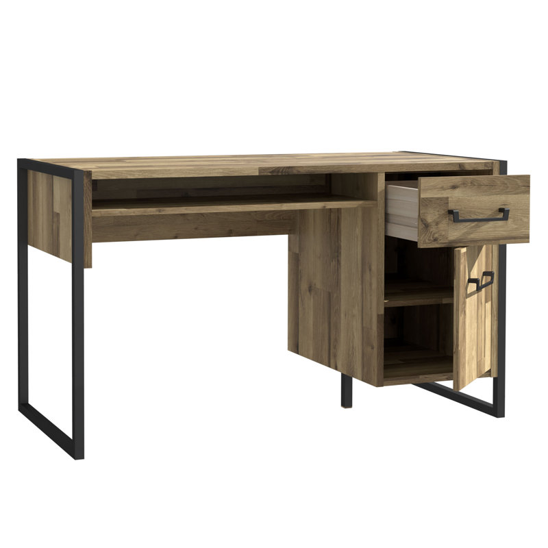 130Cm W Rectangular Computer Desk